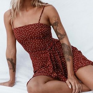 Princess Polly Polka Dot Dress